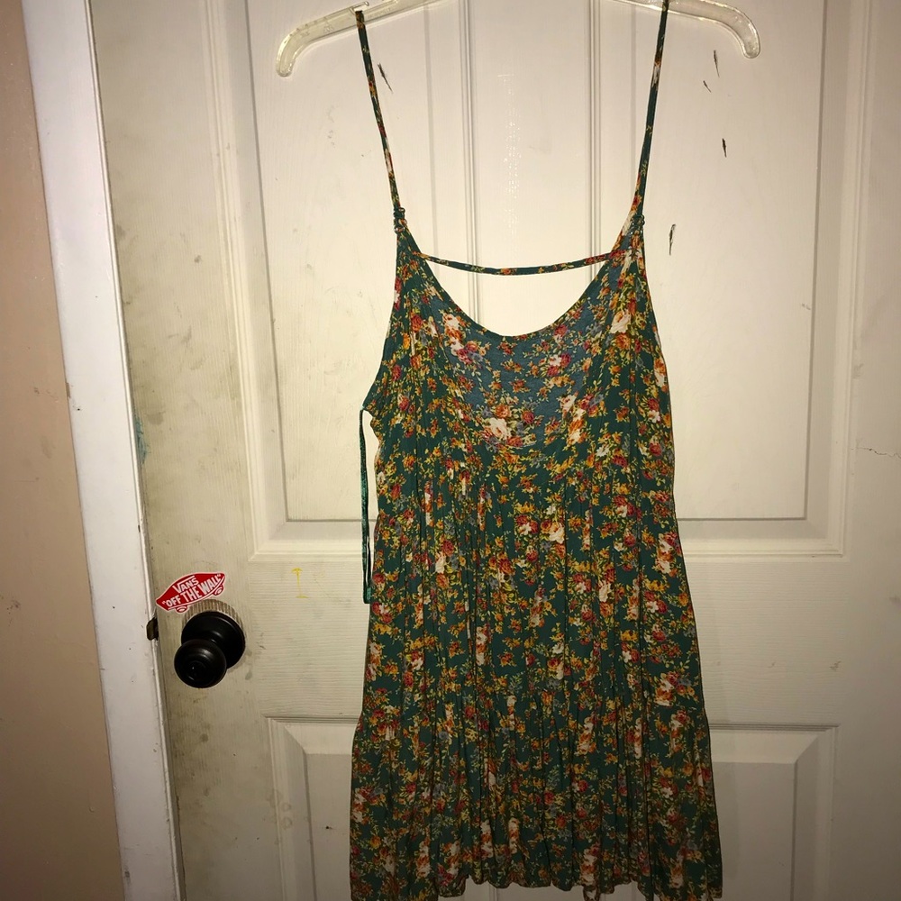 Backless Floral Sundress